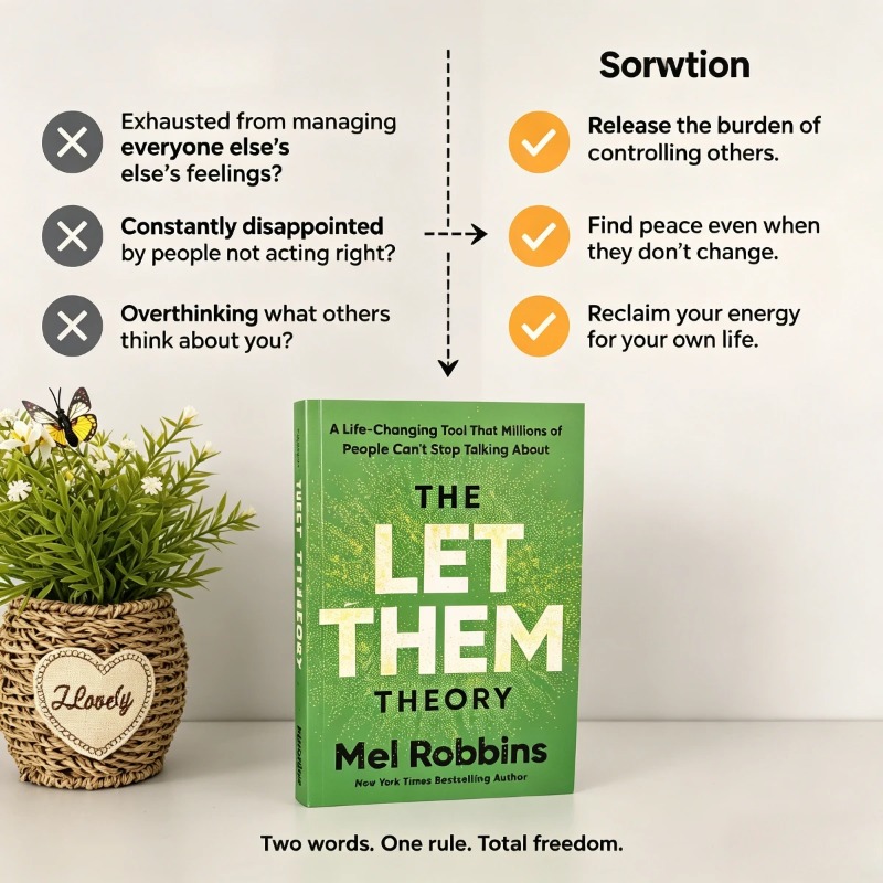 The Let Them Theory By Mel Rob - Health & Wellness Photos recension och pris