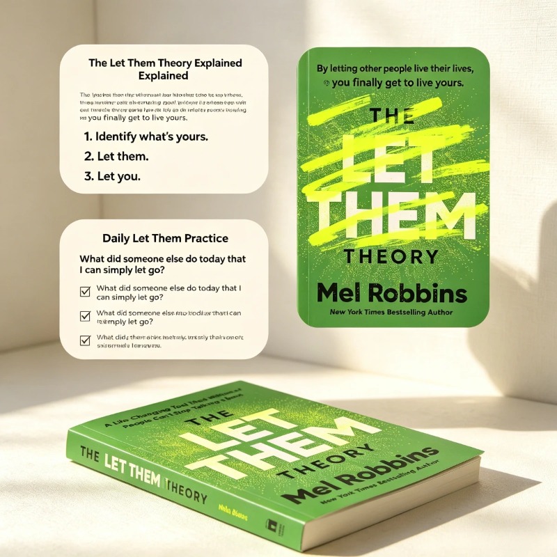 The Let Them Theory By Mel Rob - Health & Wellness Photos recension och pris