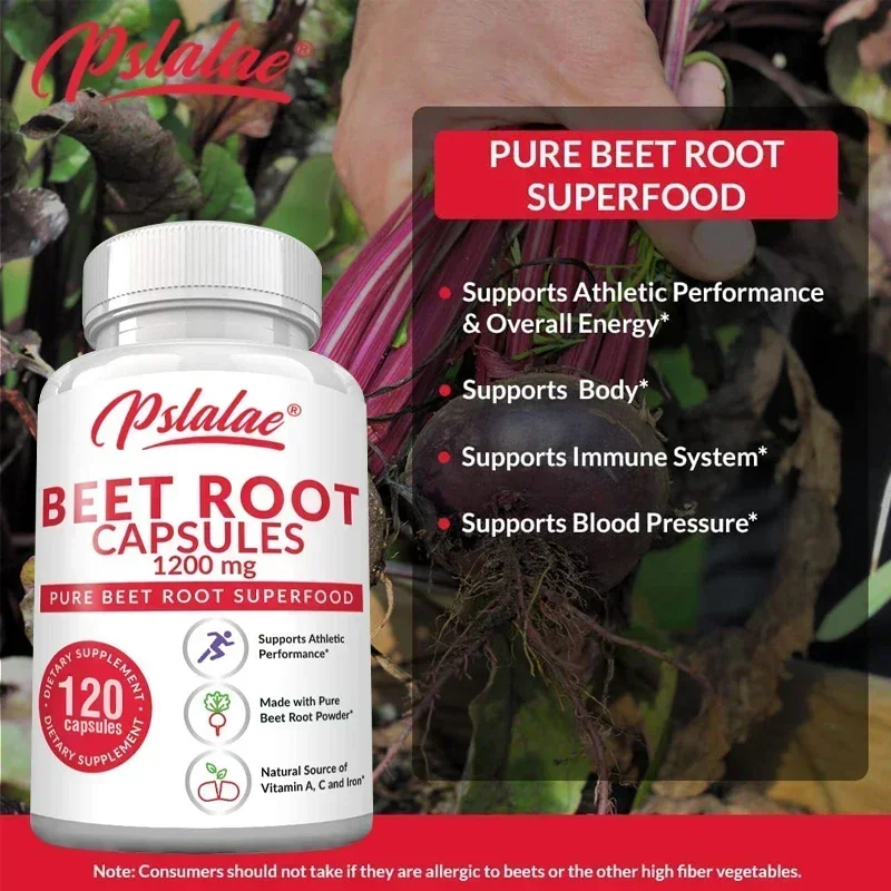Beetroot Capsules - Support He - Health Wellness Energy recension och pris